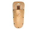 Brown leather secateurs holster with belt loop for pruning shears and gardening tools