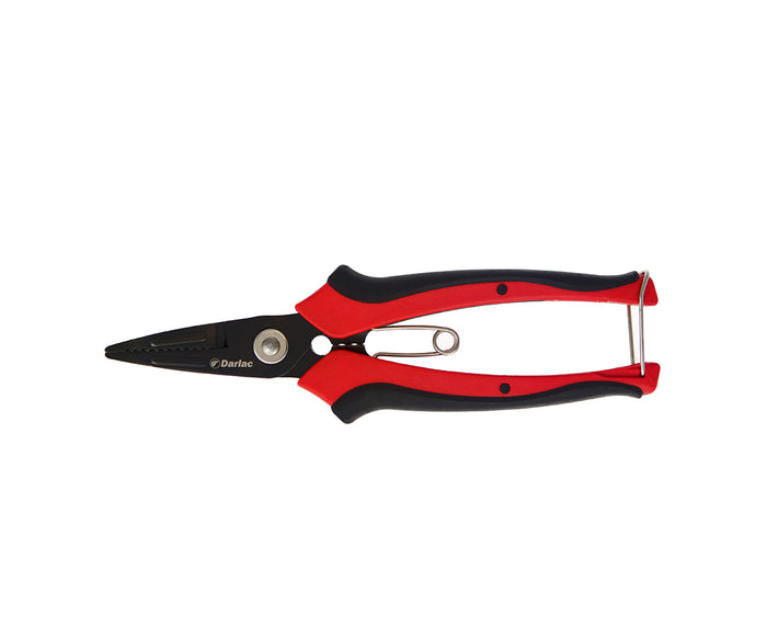 Flower snips with stainless steel blades and soft green handles for precise cutting of flowers and stems