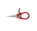 ErgoSnips ergonomic pruning snips with curved stainless blades and soft-grip handle for deadheading and trimming