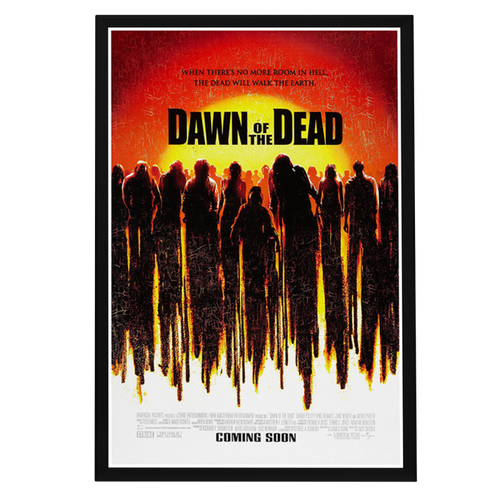 "Dawn Of The Dead" (2004) Framed Movie Poster