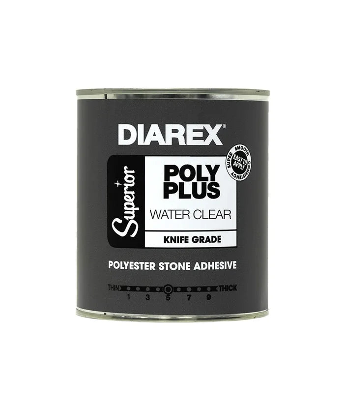 Diarex Superior PolyPlus Water Clear - Knife Grade