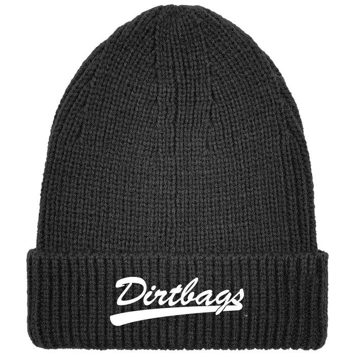 Dirtbags Ribbed Beanie - Black, Legacy
