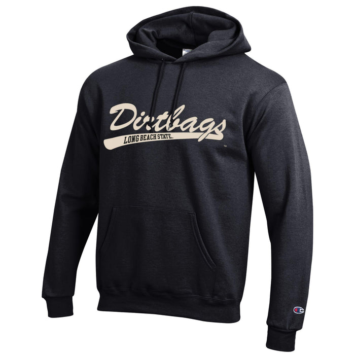 Dirtbags Script Wool Hood - Black, Champion
