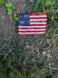 Do It For Dale - Hand Embroidered Flags