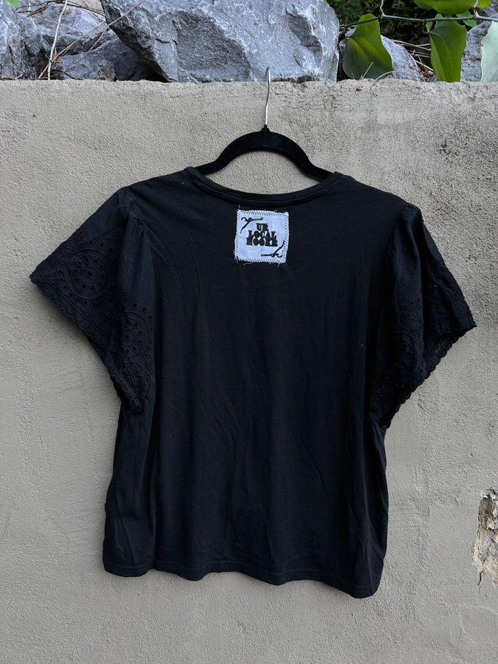 Dog Teeth - Black Handkerchief Tshirt