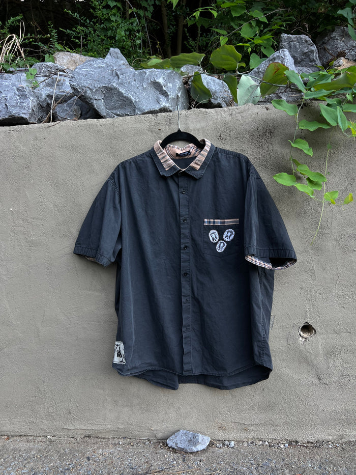 Dog Teeth - Dark Grey Shirt