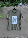 Dog Teeth - Green Tshirt