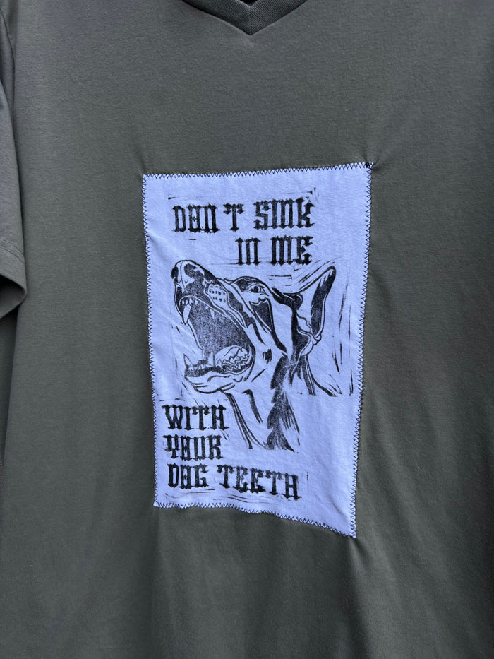 Dog Teeth - Green Tshirt