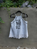 Dog Teeth - Grey Tank Top
