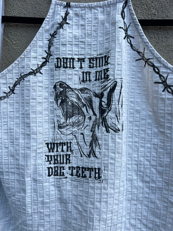 Dog Teeth - Grey Tank Top