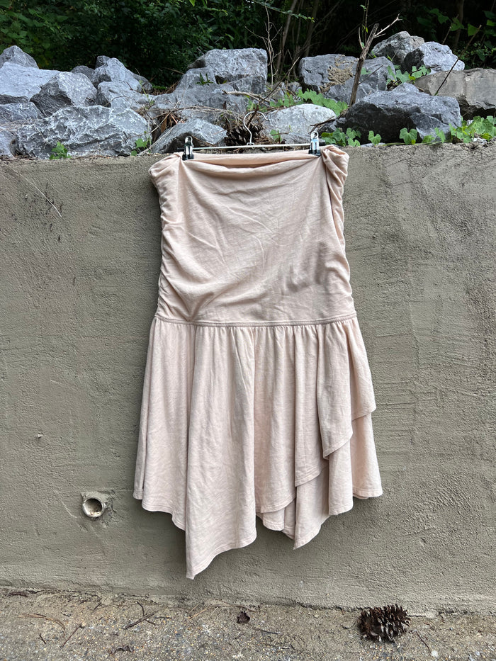 Dog Teeth - tan dress
