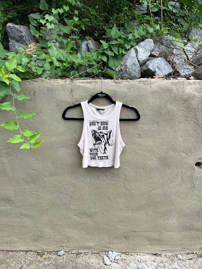 Dog Teeth - Tan Tank Top