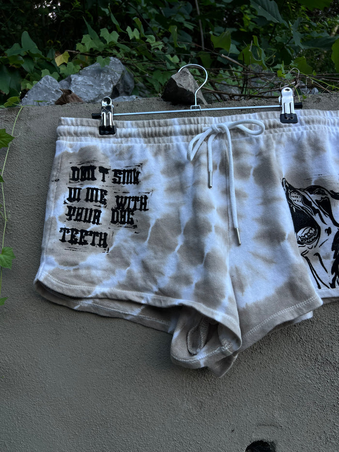 Dog Teeth - Tie-Dye Shorts