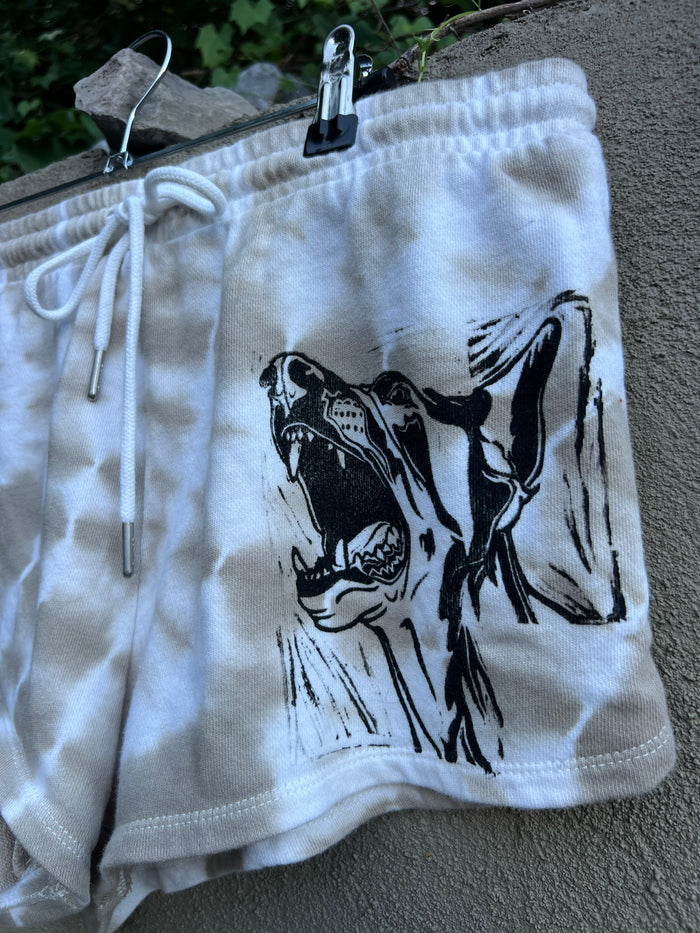 Dog Teeth - Tie-Dye Shorts