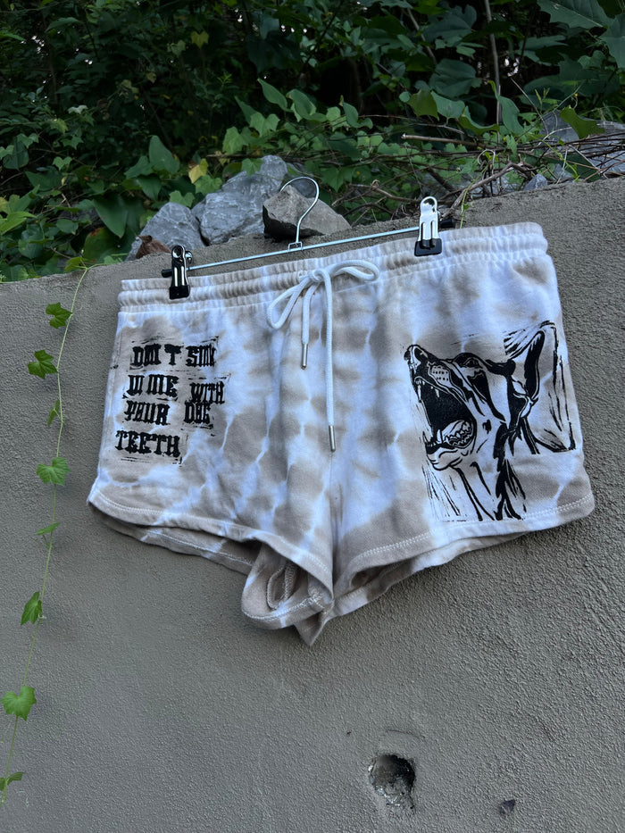 Dog Teeth - Tie-Dye Shorts