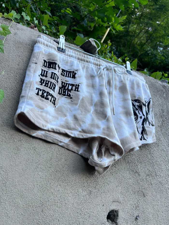 Dog Teeth - Tie-Dye Shorts