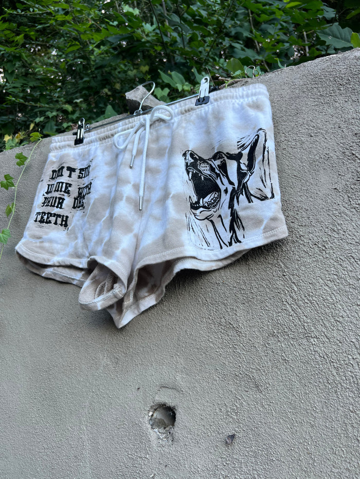 Dog Teeth - Tie-Dye Shorts