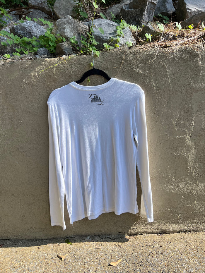 Dog Teeth - White Long-Sleeve Tshirt