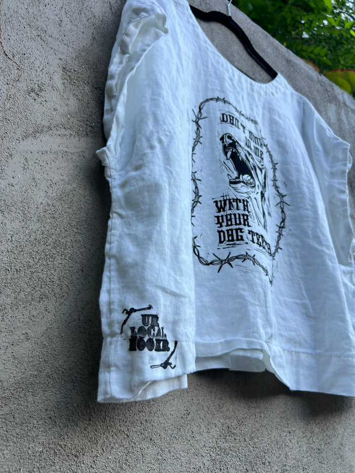 Dog Teeth - White Shirt