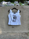 Dog Teeth - White Tank Top