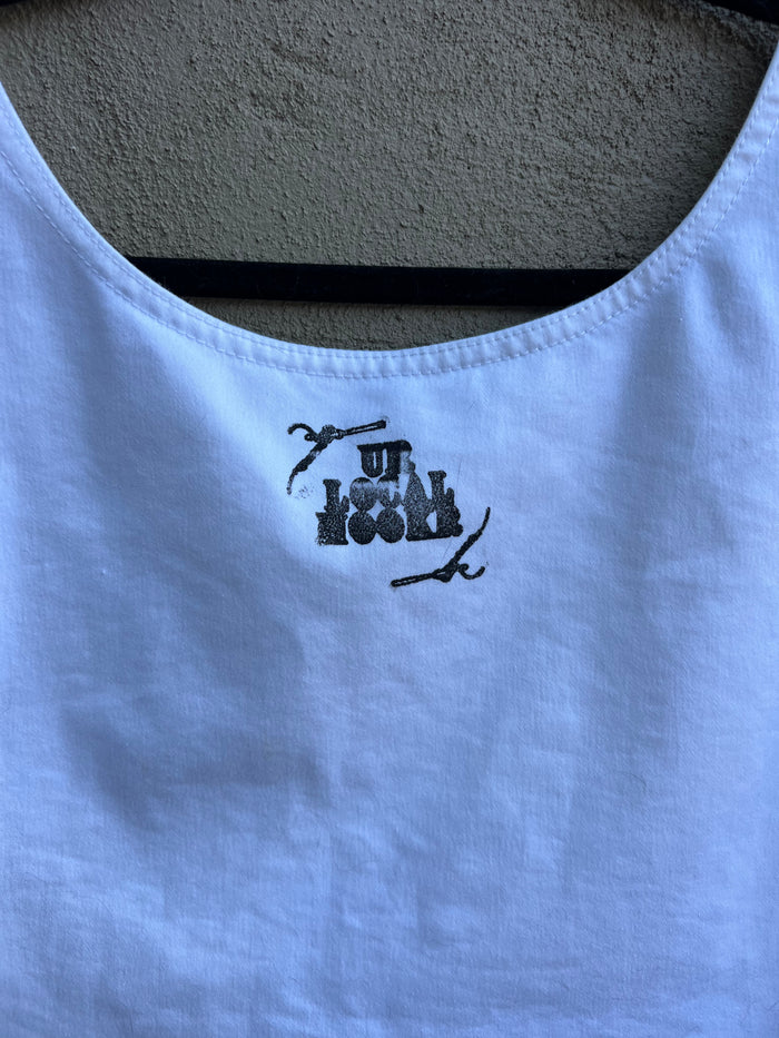 Dog Teeth - White Tank Top