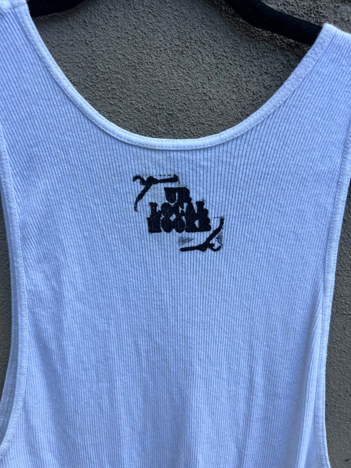 Dog Teeth - White Tank Top