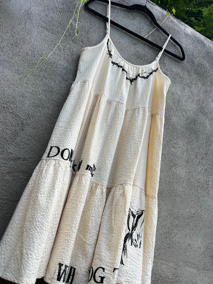 Dog Teeth - Yellow Dress