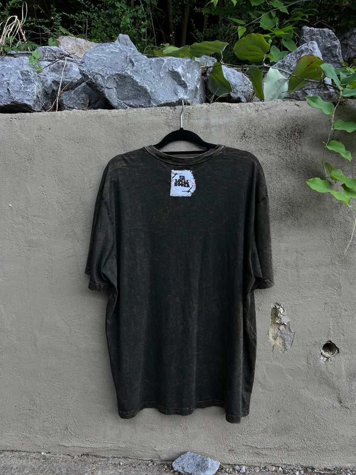 Dog Teeth & Barbed Wire - Brown Tshirt