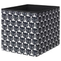 DRONA Box, White & black cats, 33x38x33cm