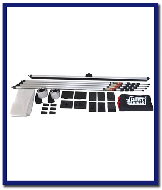 Dust Shield Temporary Wall System Kit - Stone Doctor Australia - Protective > Wall Systems > Isolation Kit