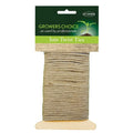 Natural jute twine roll for gardening, brown biodegradable garden string for plant tying