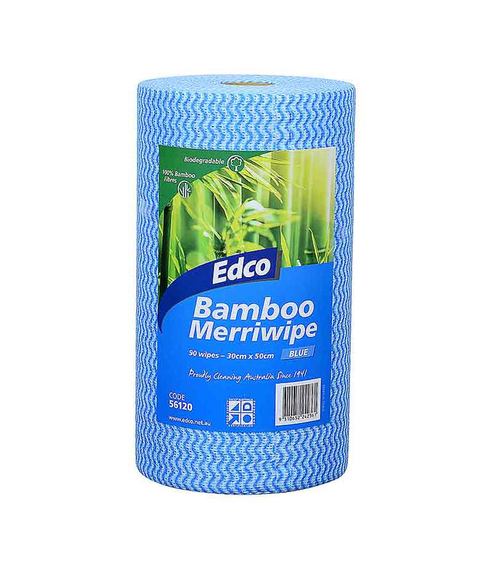 Edco Bamboo Merriwipes - 90 Sheets Per Roll - Stone Doctor Australia - Cleaning Accessories > Kitchen >Bamboo Wipes