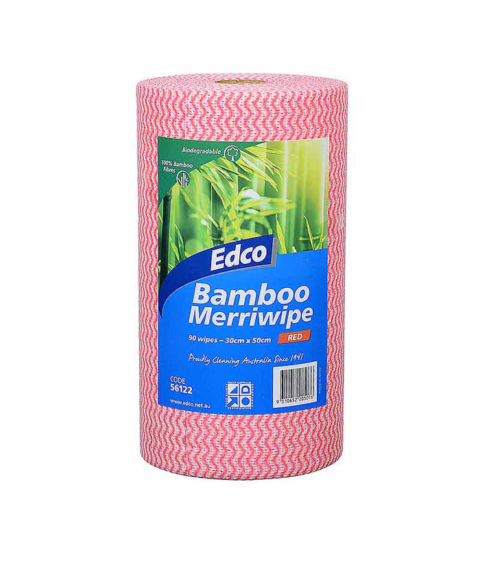 Edco Bamboo Merriwipes - 90 Sheets Per Roll - Stone Doctor Australia - Cleaning Accessories > Kitchen >Bamboo Wipes