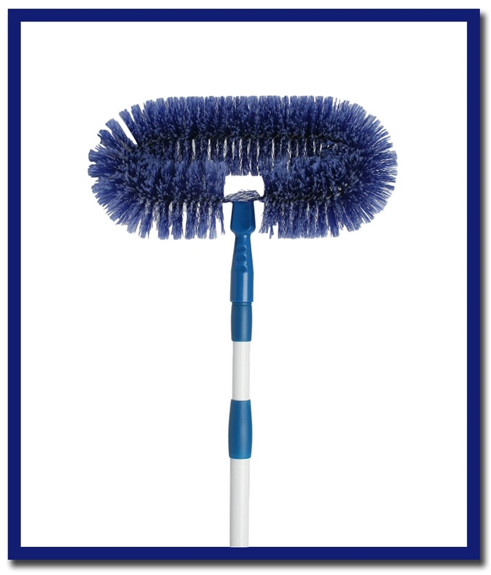 Edco Fan Brush With Telescopic Handle (1 Unit) - Stone Doctor Australia - Cleaning Accessories > Brooms > Ceiling Brush