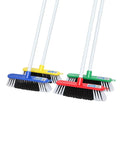 Edco Household Broom With Handle - 1 Unit (Assorted colours) - Stone Doctor Australia - Cleaning Products > Sweeping > Brooms And Handle