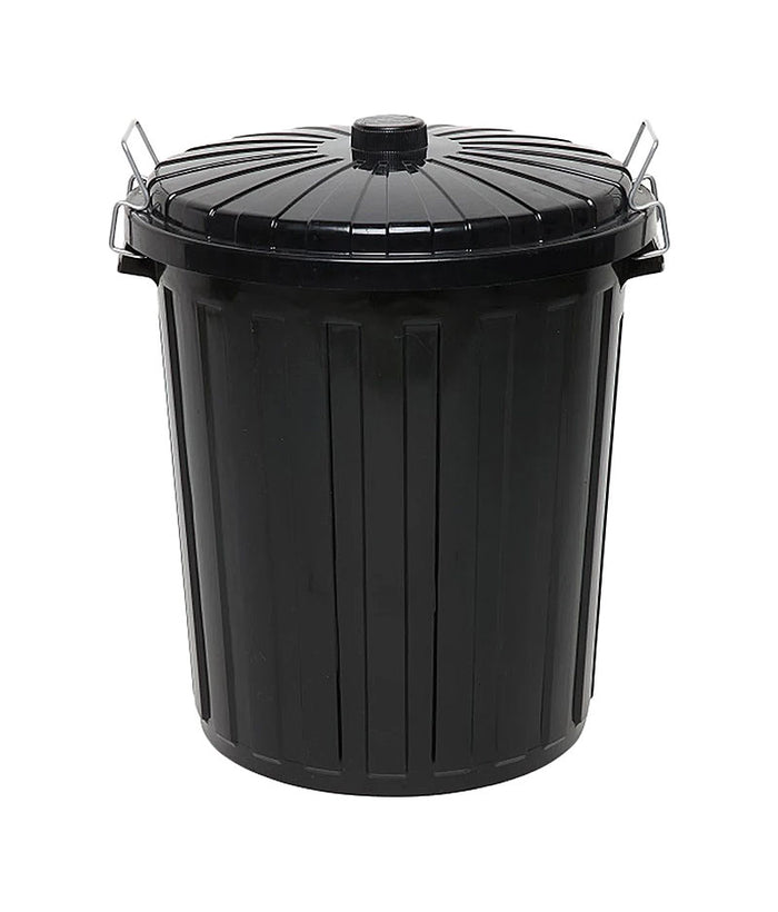 Edco Plastic Garbage Bin With Lid - 1 Unit - Stone Doctor Australia - Cleaning Products > Janitorial > Garbage Bins