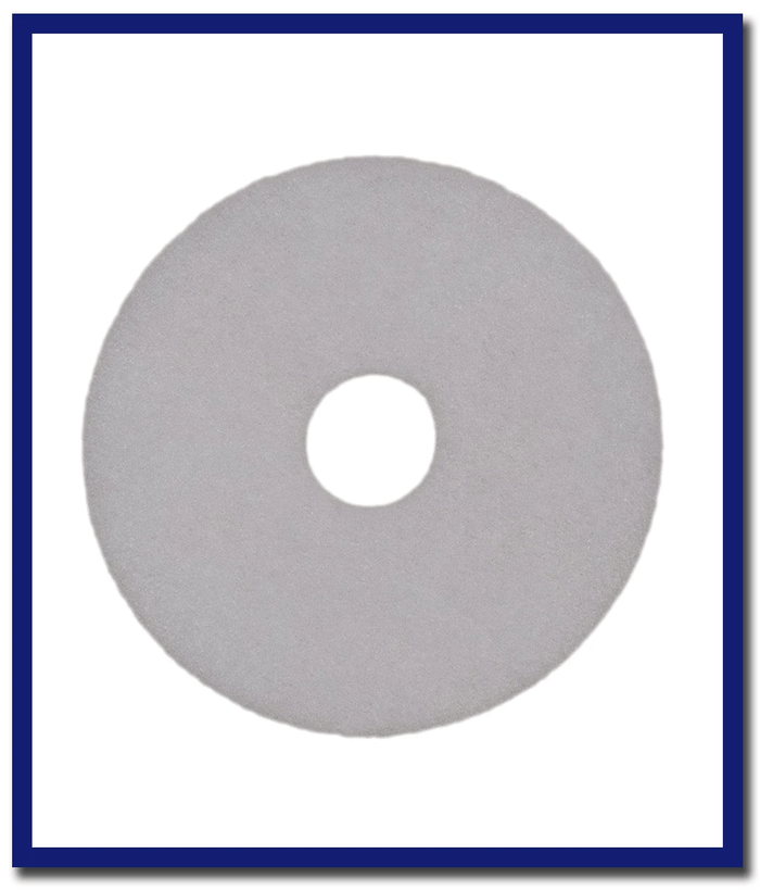 Edco Premium Floor Pads Soft White 450mm 18"- 1 Pc - Stone Doctor Australia Cleaning Accessories - Floor Pads - Cleaning