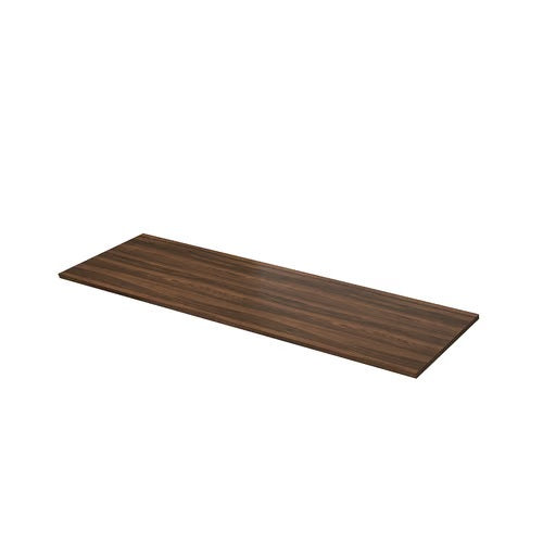 EKBACKEN Worktop, Brown walnut effect/laminate, 186x63.5x2.8cm