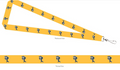 Elbee Shark Satin Lanyard - Gold, Neil