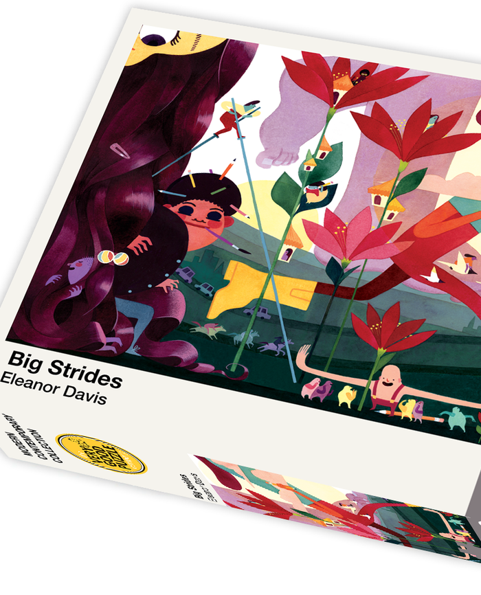 Eleanor Davis' Big Strides 1000 Piece Jigsaw Puzzle - Quick Ship - Puzzlicious.com