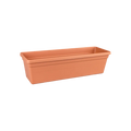 Green Basics 50cm mild terra rectangular trough planter for herbs, balcony and window boxes