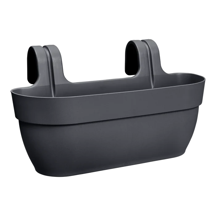 Vibia Campana Easy Hanger 46cm anthracite hanging planter with modern bell-shaped design