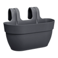Vibia Campana Easy Hanger 36cm anthracite hanging planter suitable for balconies and patios