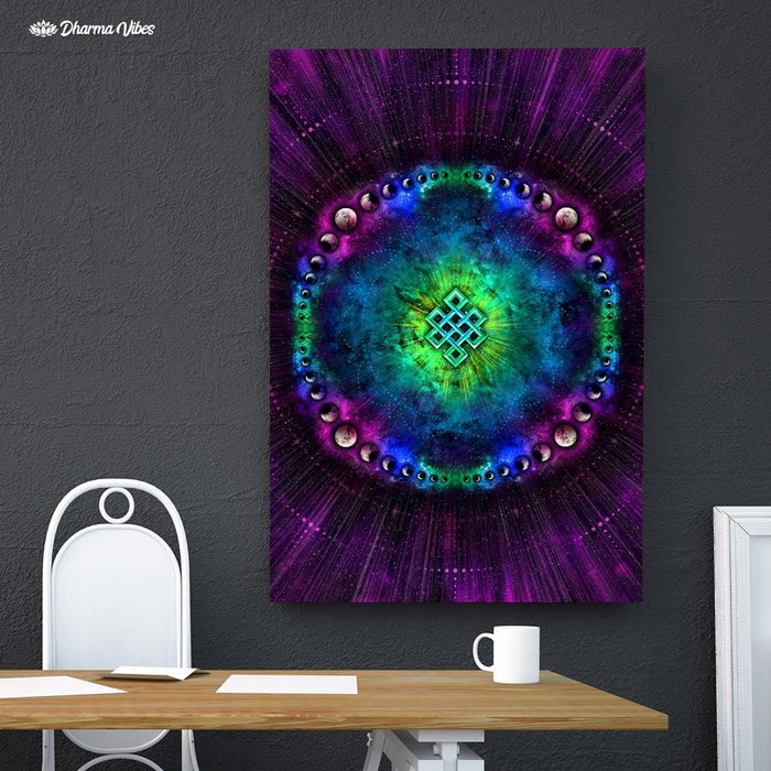Endless Moon by YantrArt Design 1-Piece Canvas