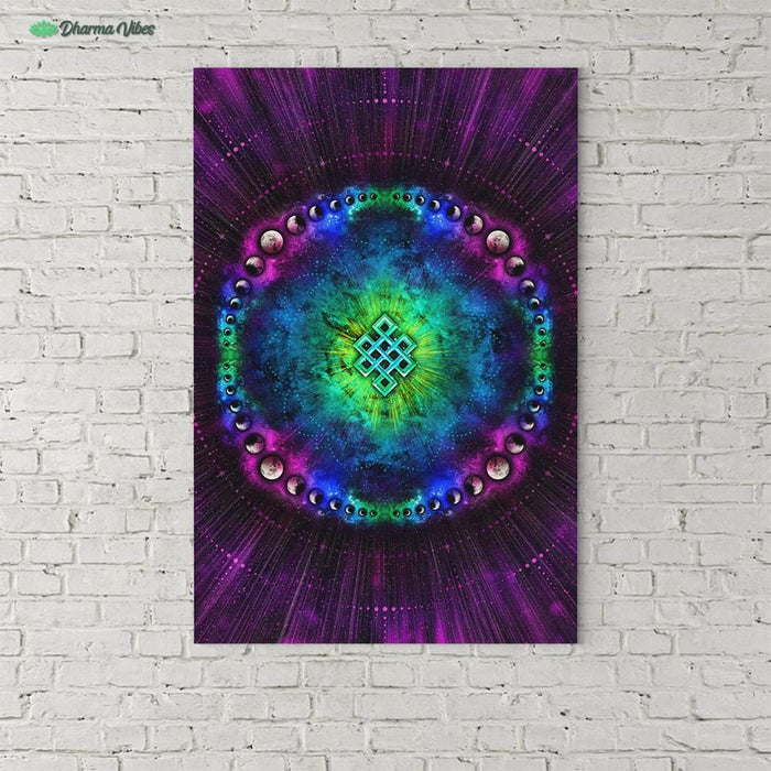 Endless Moon by YantrArt Design 1-Piece Canvas