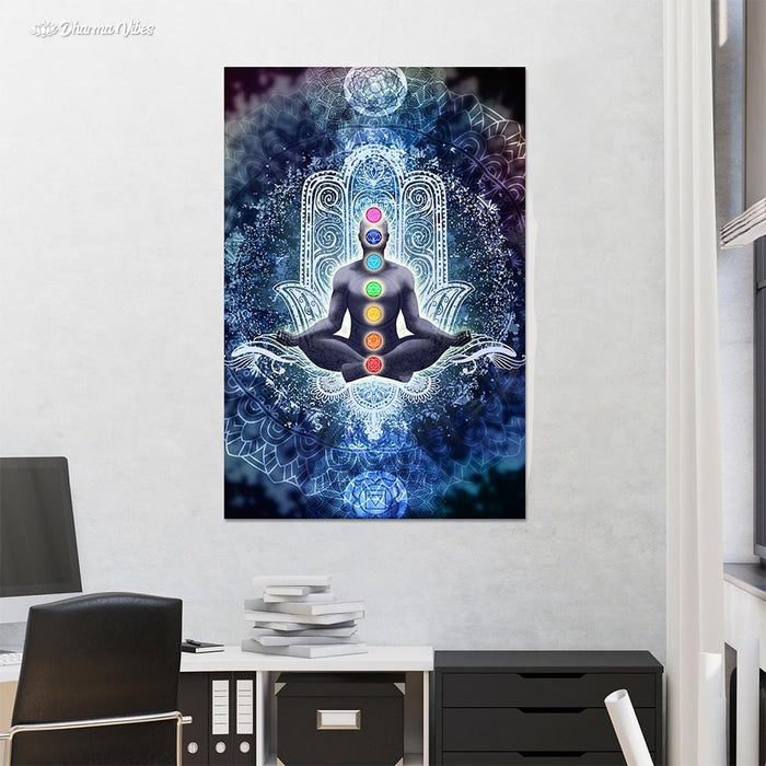 Enlightened Chakra by McAshe 1-Piece Canvas Art
