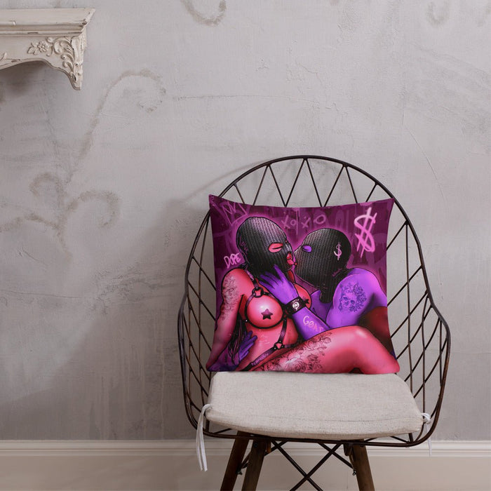 EROTICA - BLINDED BY LOVE PREMIUM PILLOW - REBHORN DESIGN
