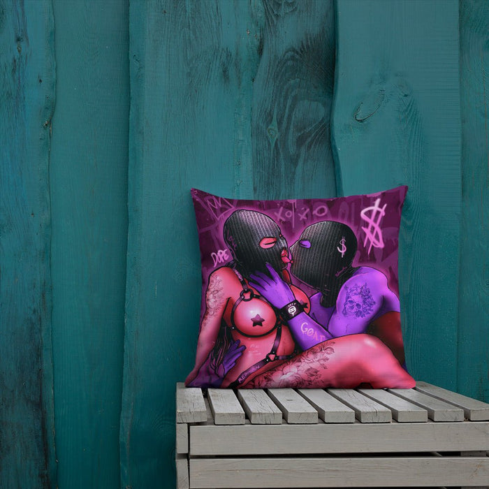 EROTICA - BLINDED BY LOVE PREMIUM PILLOW - REBHORN DESIGN