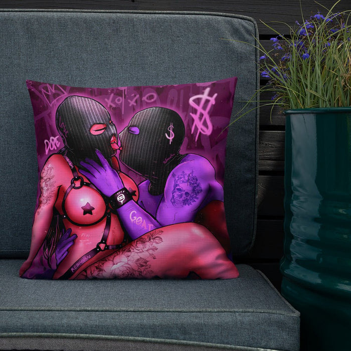 EROTICA - BLINDED BY LOVE PREMIUM PILLOW - REBHORN DESIGN