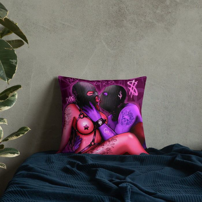 EROTICA - BLINDED BY LOVE PREMIUM PILLOW - REBHORN DESIGN